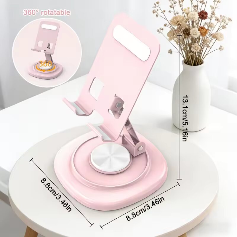 Phone Accessories And Electronics - 360 Degree Rotatable Foldable Desktop Phone