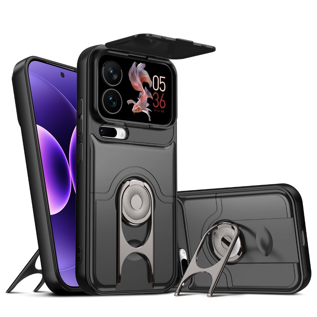 Phone Accessories Ring - Slide Camera Lens Protector Phone Case