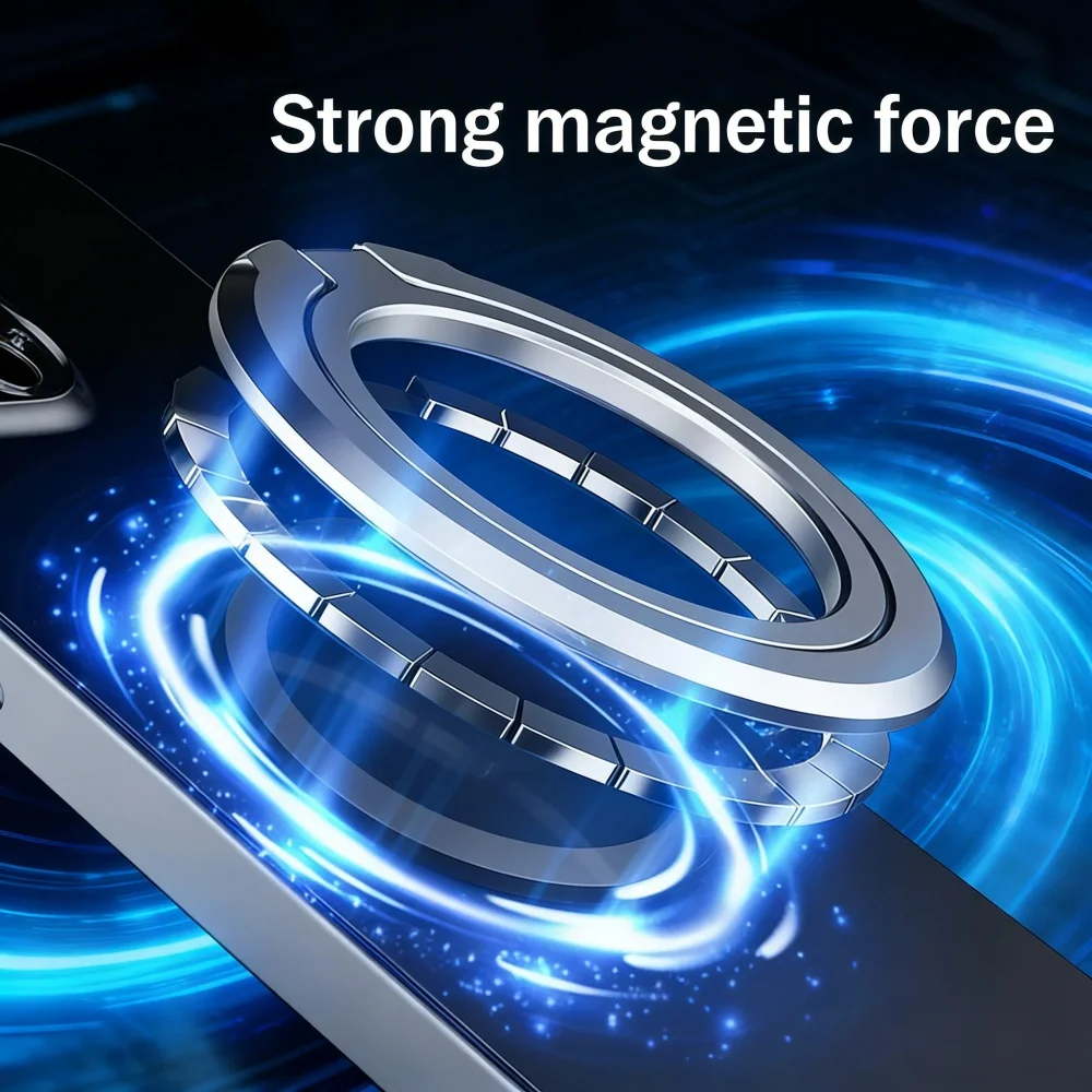 Phone Accessories Ring - Magnetic Adjustable Stand Phone Finger Ring
