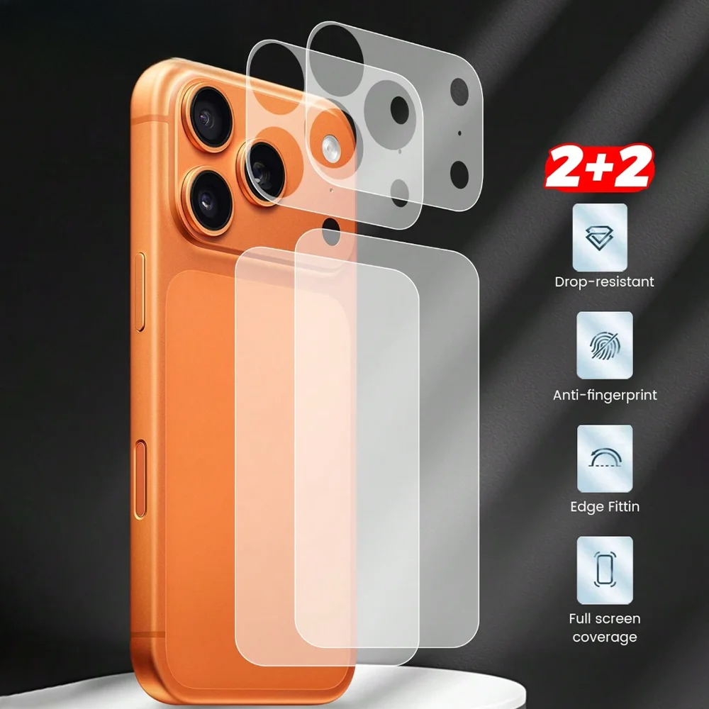 Phone Accessories Design - 1-5pcs Set Matte Base Lens Film