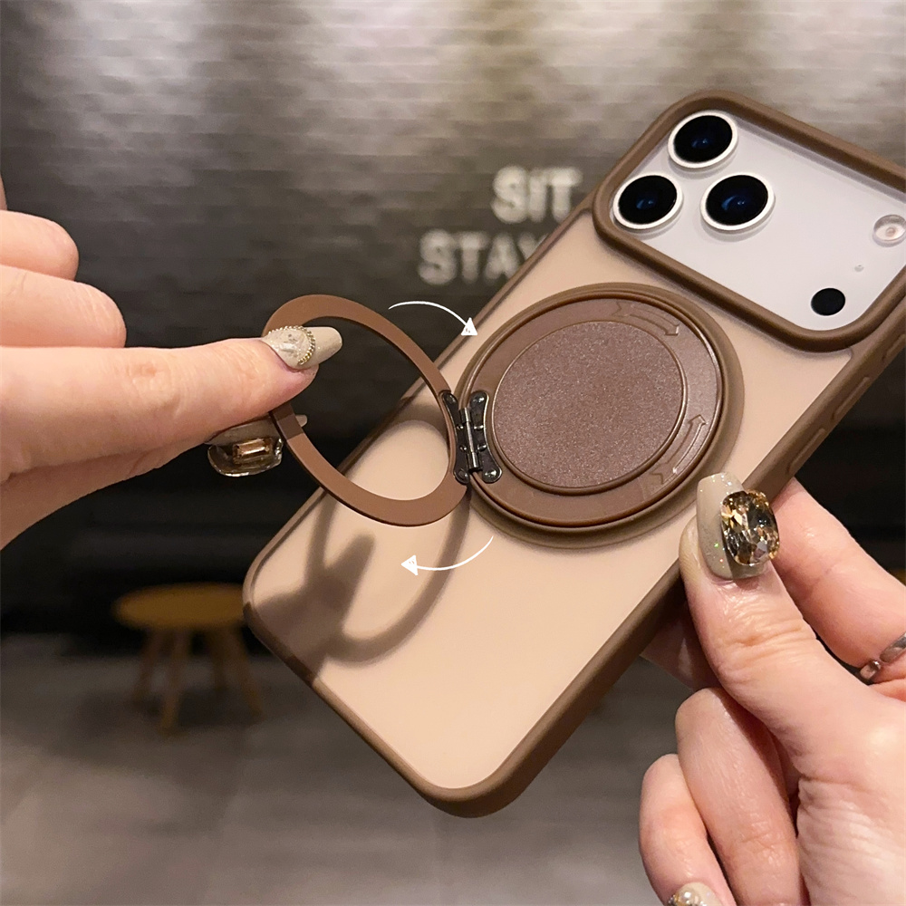 Magsafe Wireless Charger - 360 Rotating Bracket Magnetic Case For
