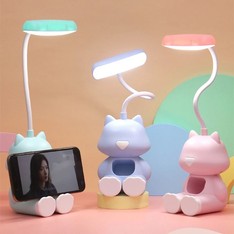 Creative Led Study Desk Lamp w - Phone Accessories For Boys 评论和价格