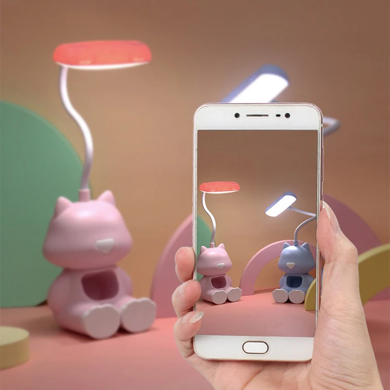 Creative Led Study Desk Lamp w - Phone Accessories For Boys 评论和价格