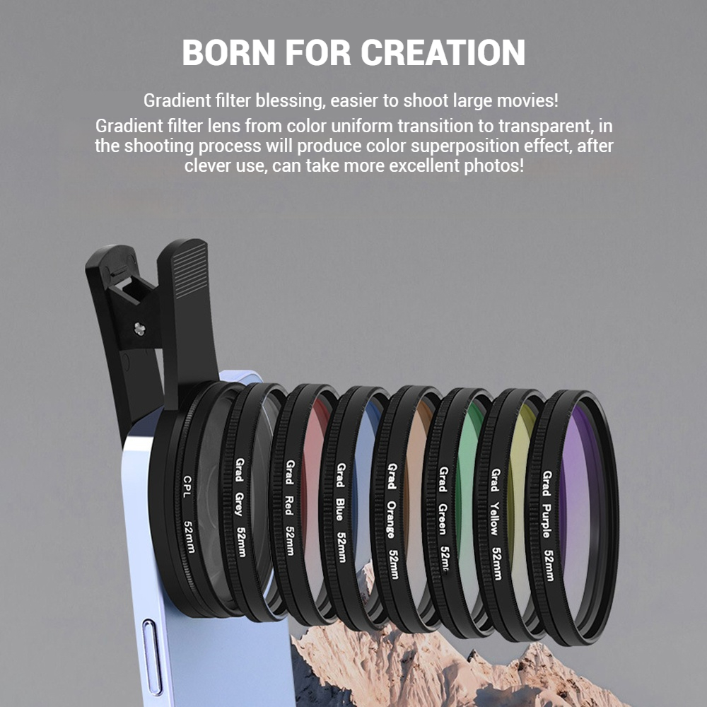 52MM Mobile Phone Lens Univers - Phone Accessories And Electronics 评论和价格