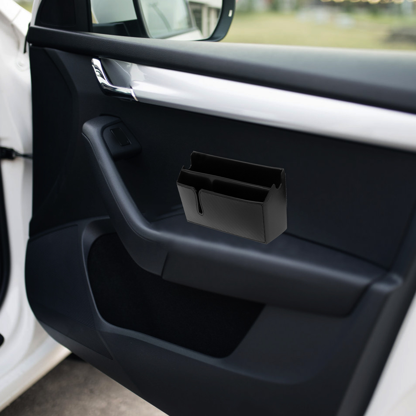 2Pcs Durable PVC Car Organizer - Phone Accessories Design 评论和价格