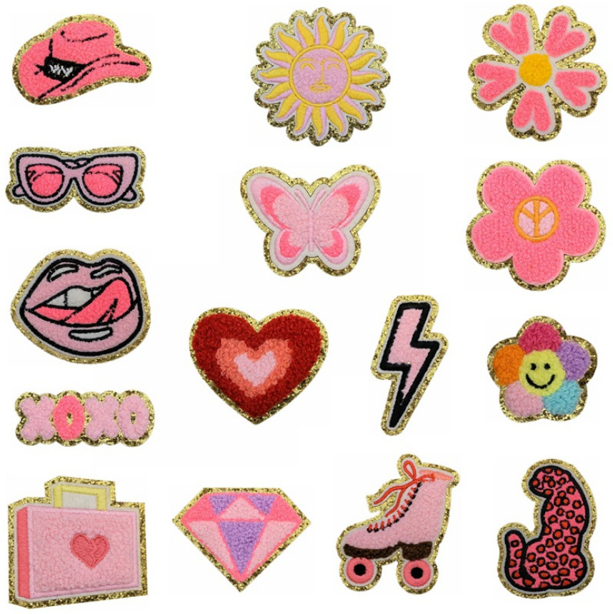 10 Pcs Flower Luggage Heart To - Phone Accessories Pictures 评论和价格