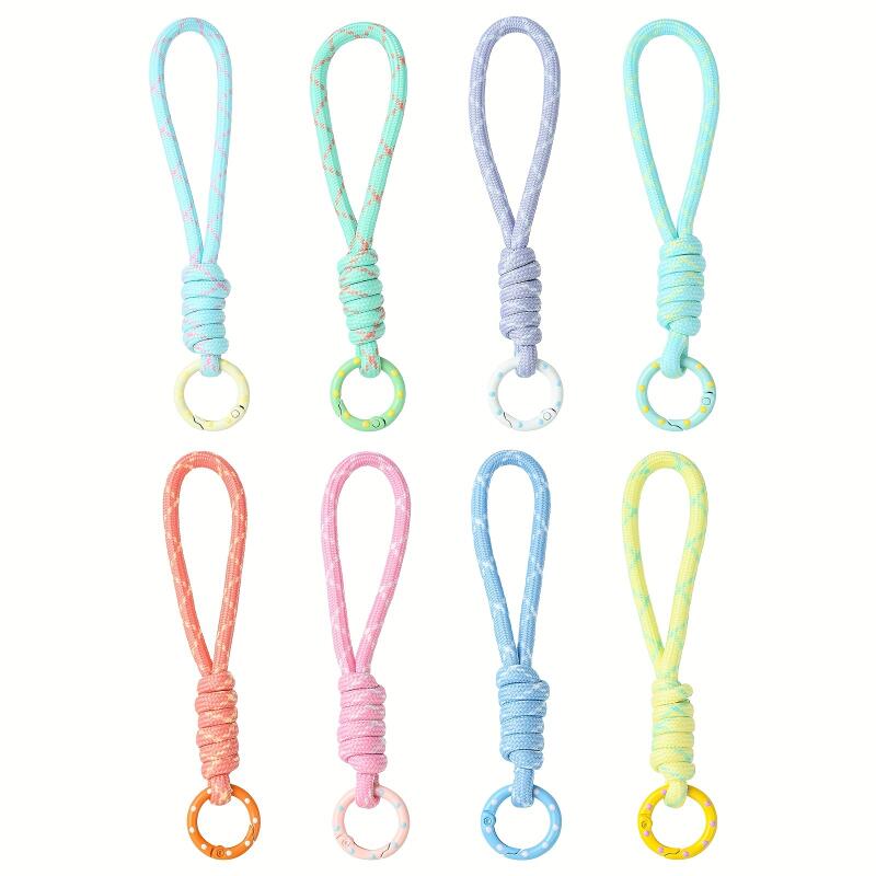 2~5pcs Colorful Braided Keycha - Phone Accessories And Electronics 评论和价格