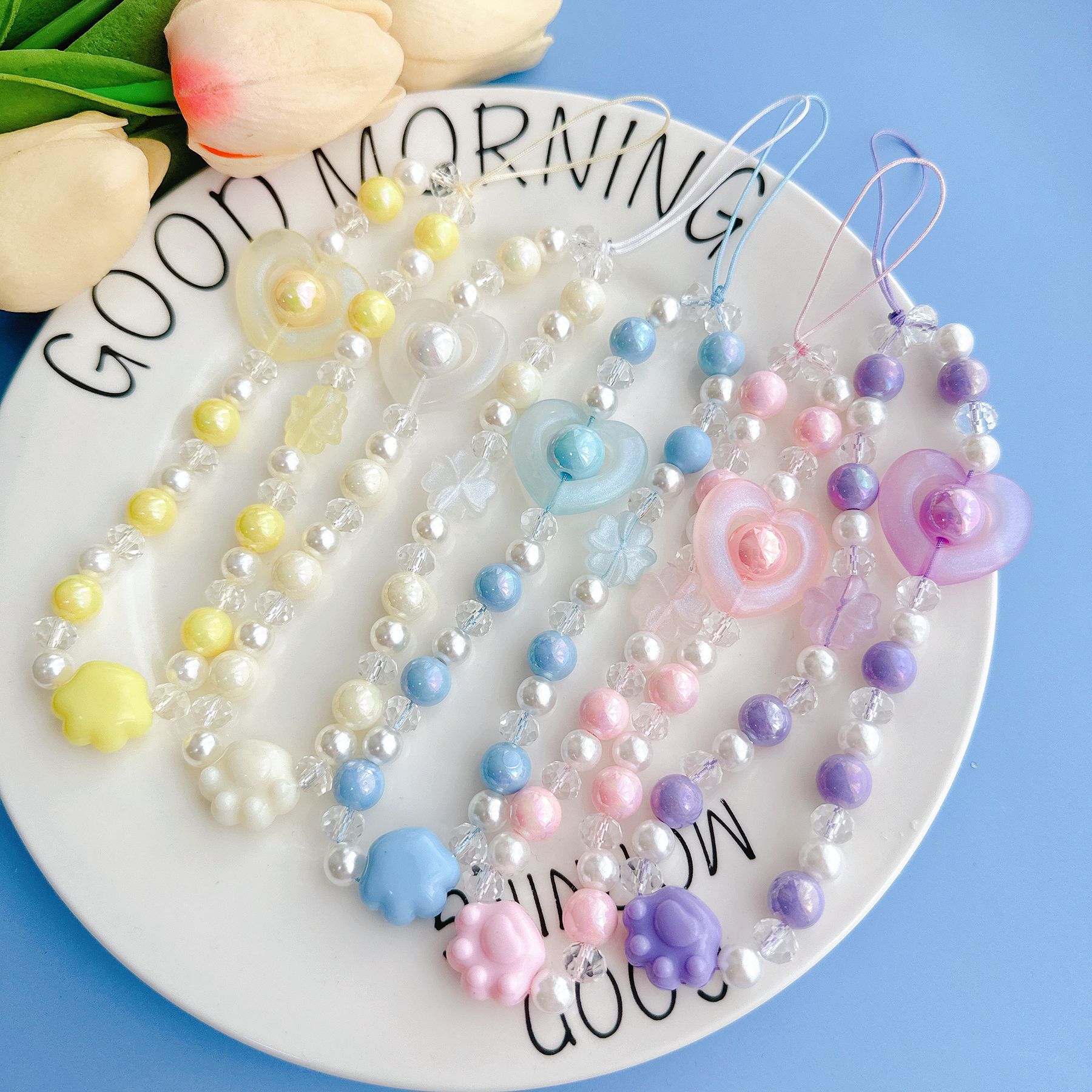 New Fresh Girl Color Matching  - Phone Accessories Hanger 评论和价格
