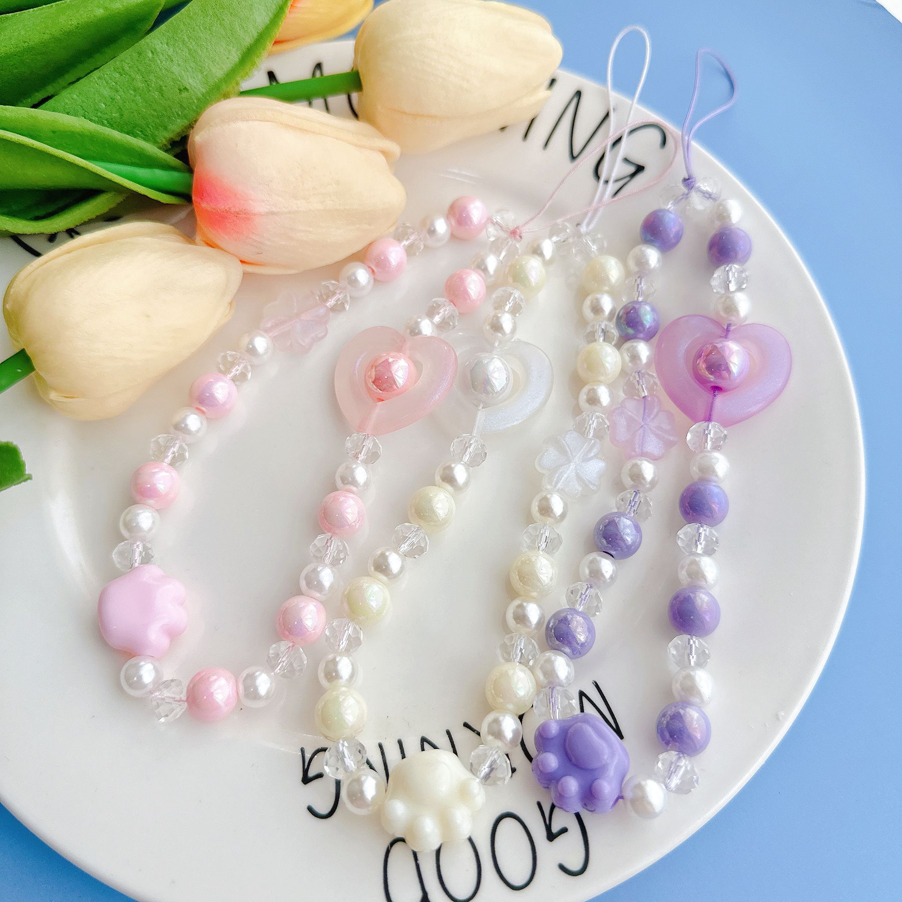 New Fresh Girl Color Matching  - Phone Accessories Hanger 评论和价格