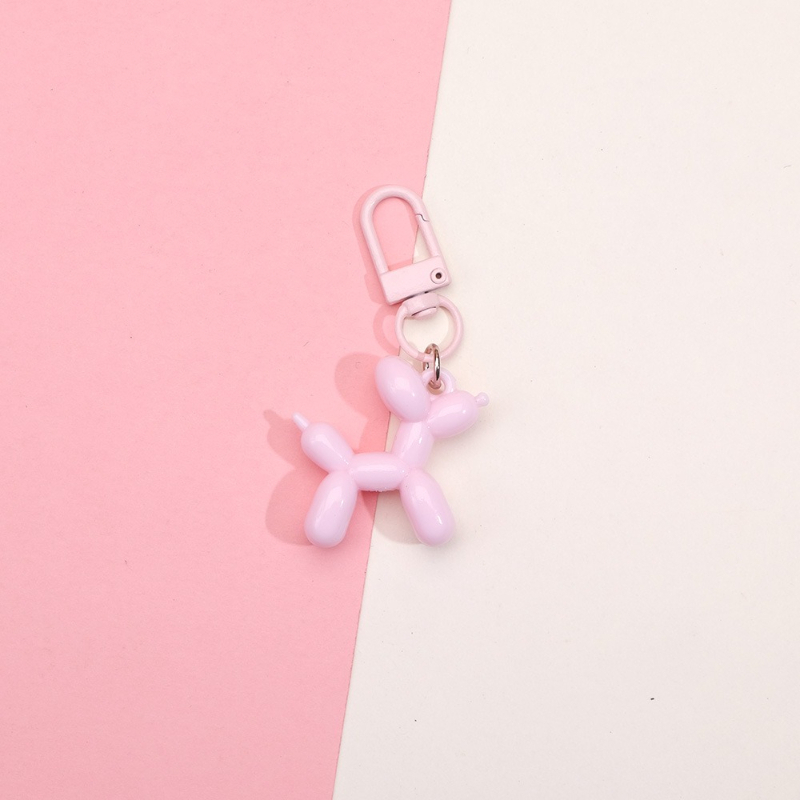 Colorful Balloon Dog Keychain  - Phone Accessories Hanger 评论和价格