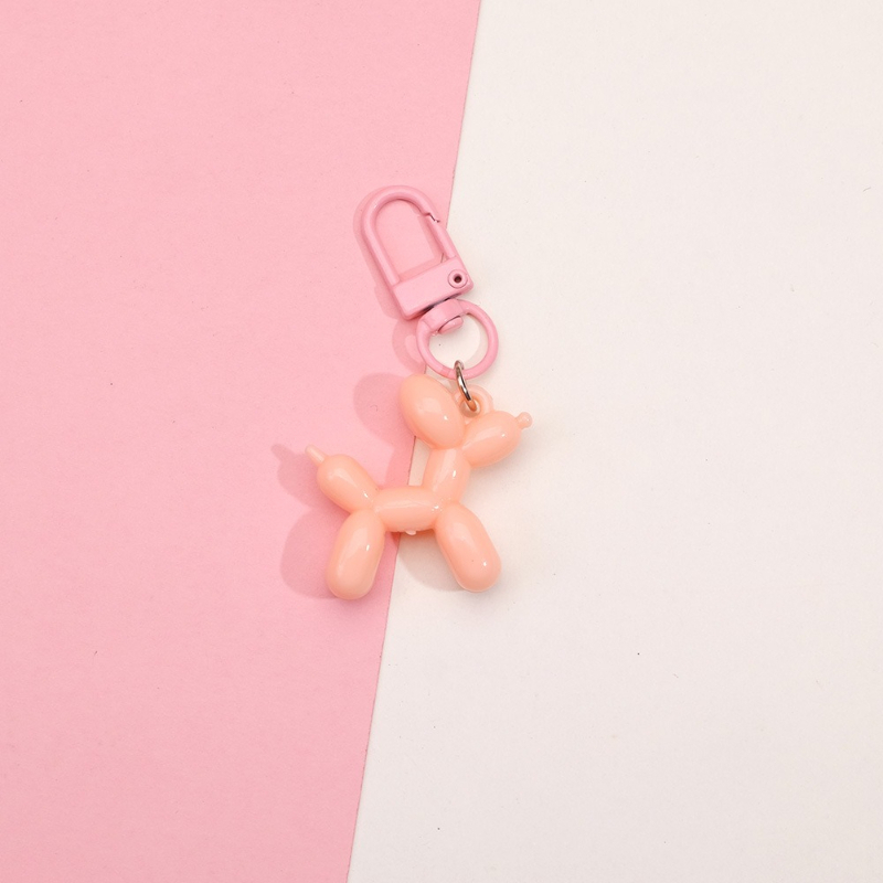 Colorful Balloon Dog Keychain  - Phone Accessories Hanger 评论和价格