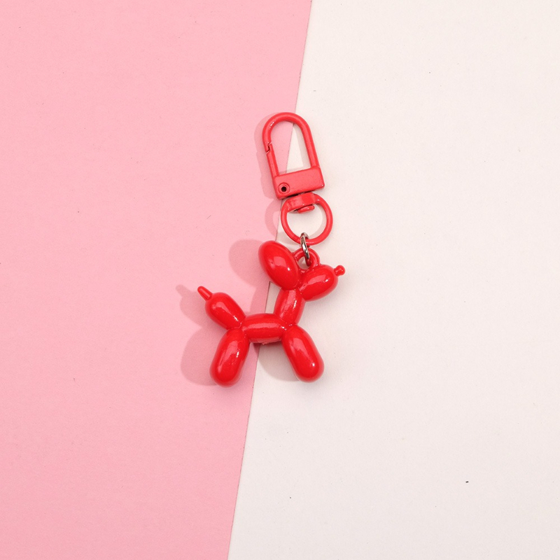 Colorful Balloon Dog Keychain  - Phone Accessories Hanger 评论和价格