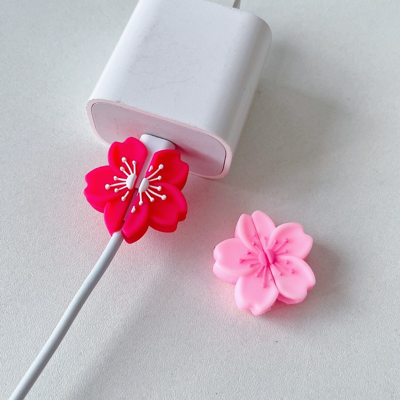 Cute Cartoon Flower Clouds Cab - Usb Data Cable 评论和价格