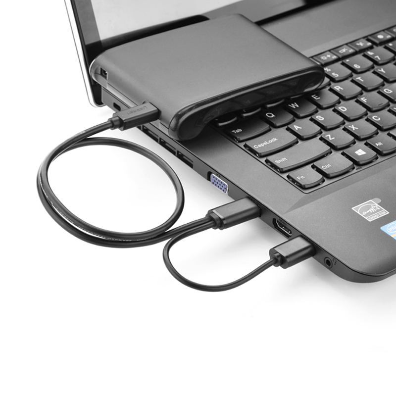 UGREEN Dual USB 2.0 to MINI US - Usb Data Cable 评论和价格
