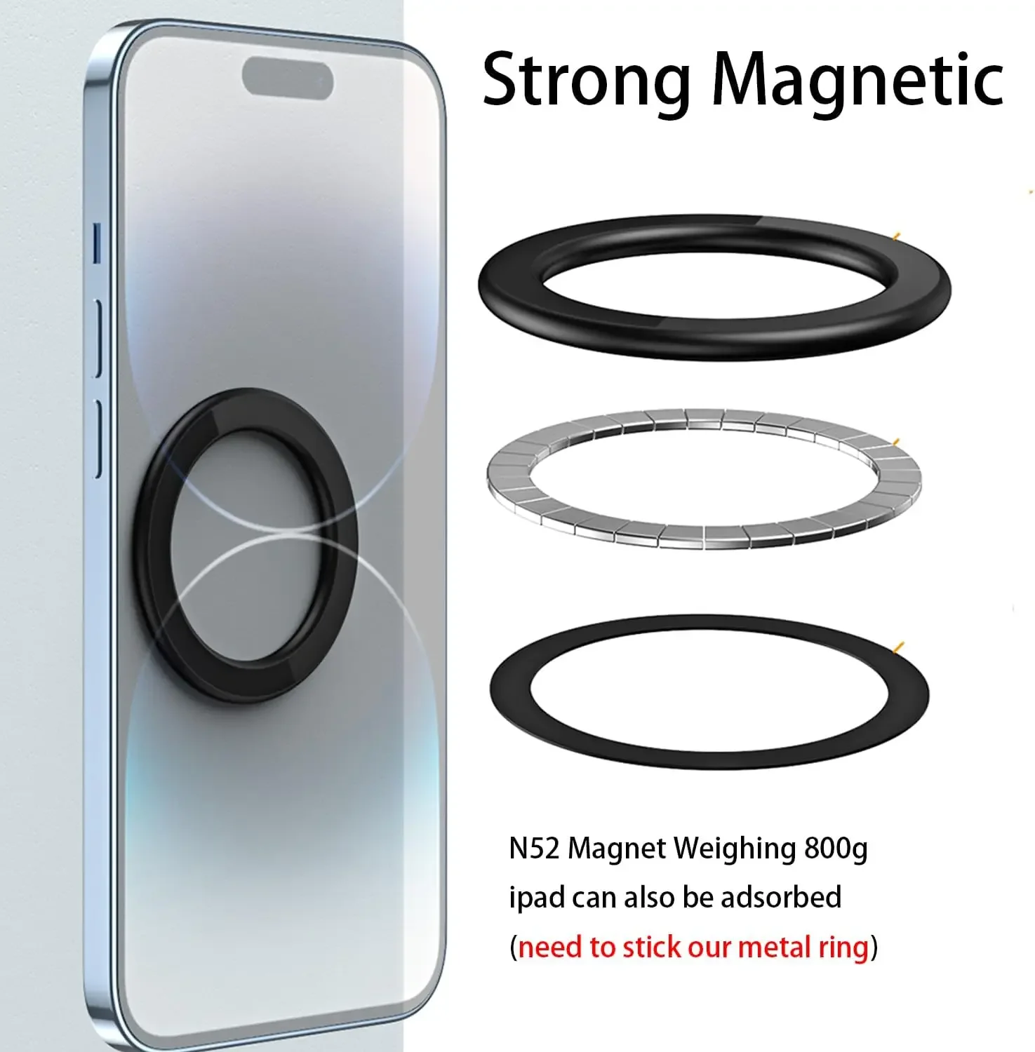 For MagSafe Magnetic Ring Hold - Phone Accessories Ring 评论和价格