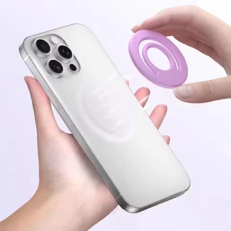 Magnetic Silicone Stand Finger - Phone Accessories Crochet 评论和价格