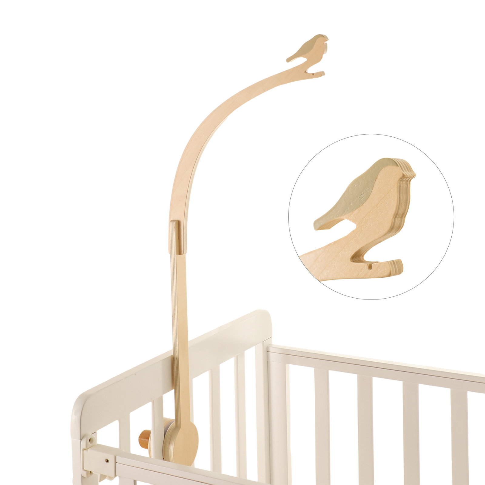 Baby Wooden Little Birdie Bed  - Phone Accessories Hanger 评论和价格
