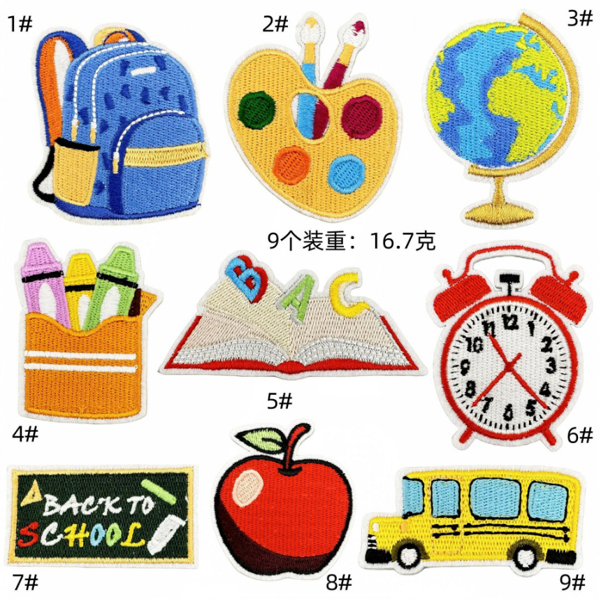 Back To School Bus Iron On Sew - Phone Accessories Pictures 评论和价格
