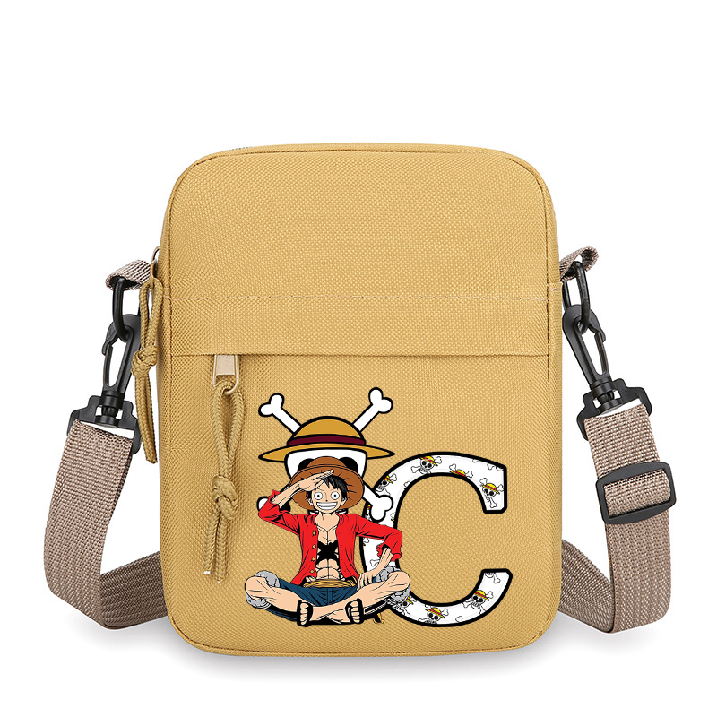 Anime One Piece Shoulder Bag f - Phone Accessories For Boys 评论和价格