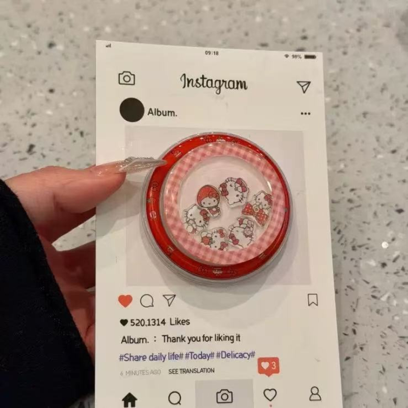 Fashion INS Kawaii Hello Kitty - Phone Accessories Ring 评论和价格