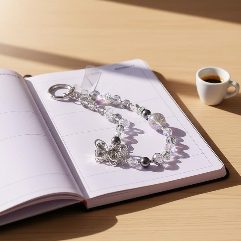 1 Piece Crystal Beaded Phone C - Phone Accessories Crochet 评论和价格