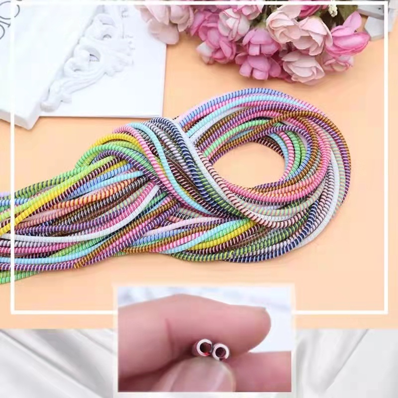 Colorful Phone Wire Spiral USB - Usb Data Cable 评论和价格