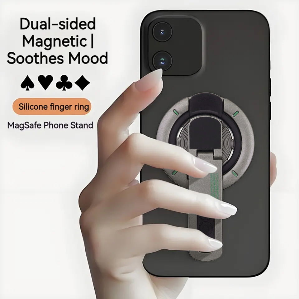Double-Sided Magnetic Phone Ri - Phone Accessories Ring 评论和价格