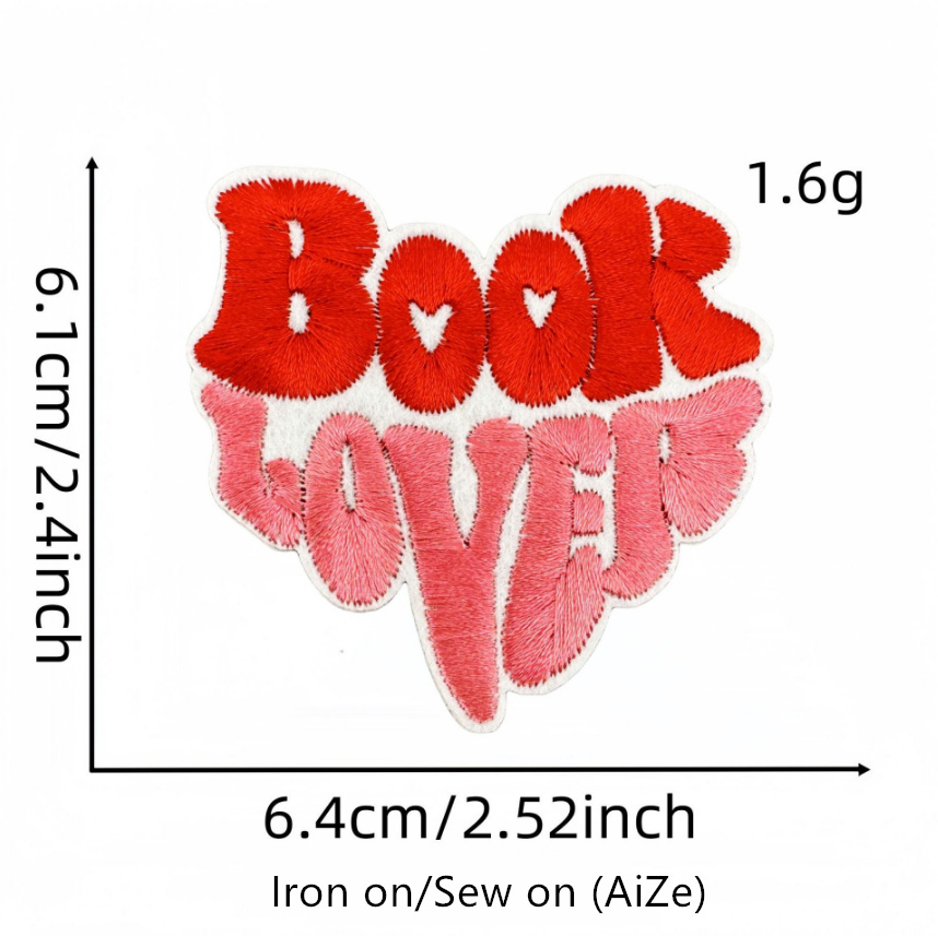 10 Pcs Books Iron On Sew On Em - Phone Accessories Pictures 评论和价格