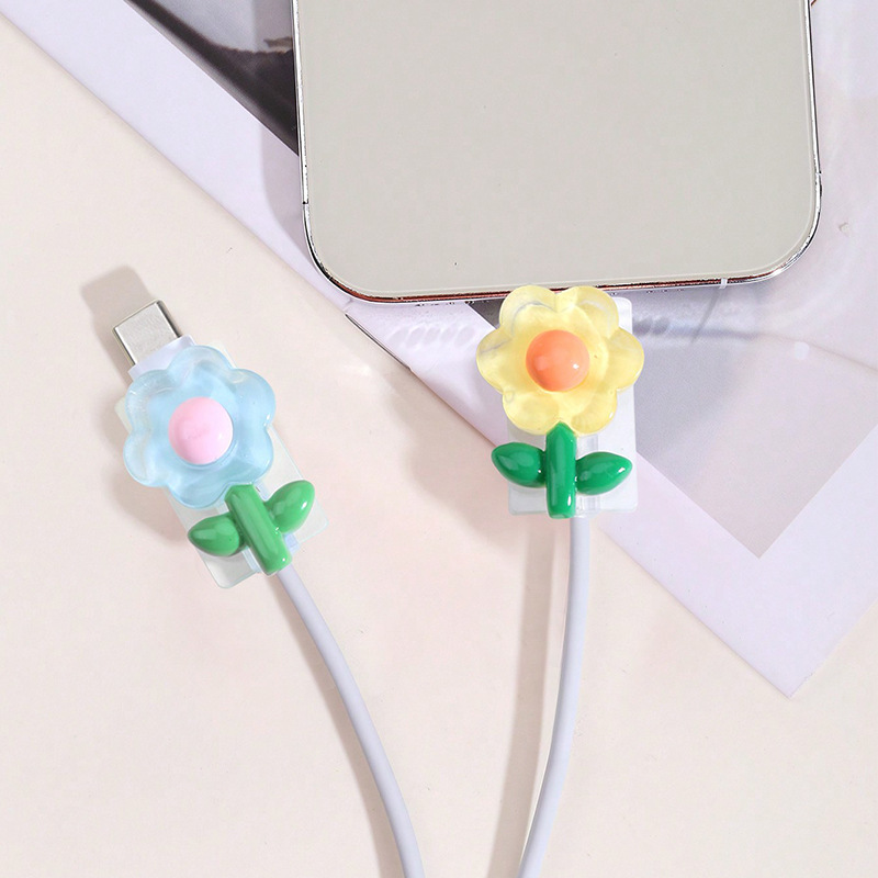 2Pcs Cartoon Cable Protector C - Usb Data Cable 评论和价格
