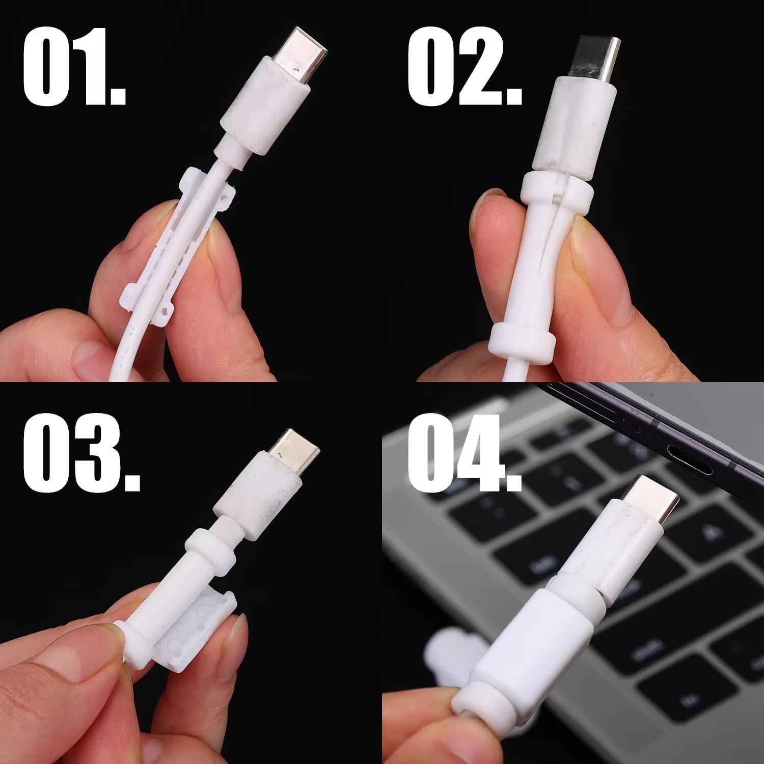 Anti Break Cable Protector Sof - Usb Data Cable 评论和价格