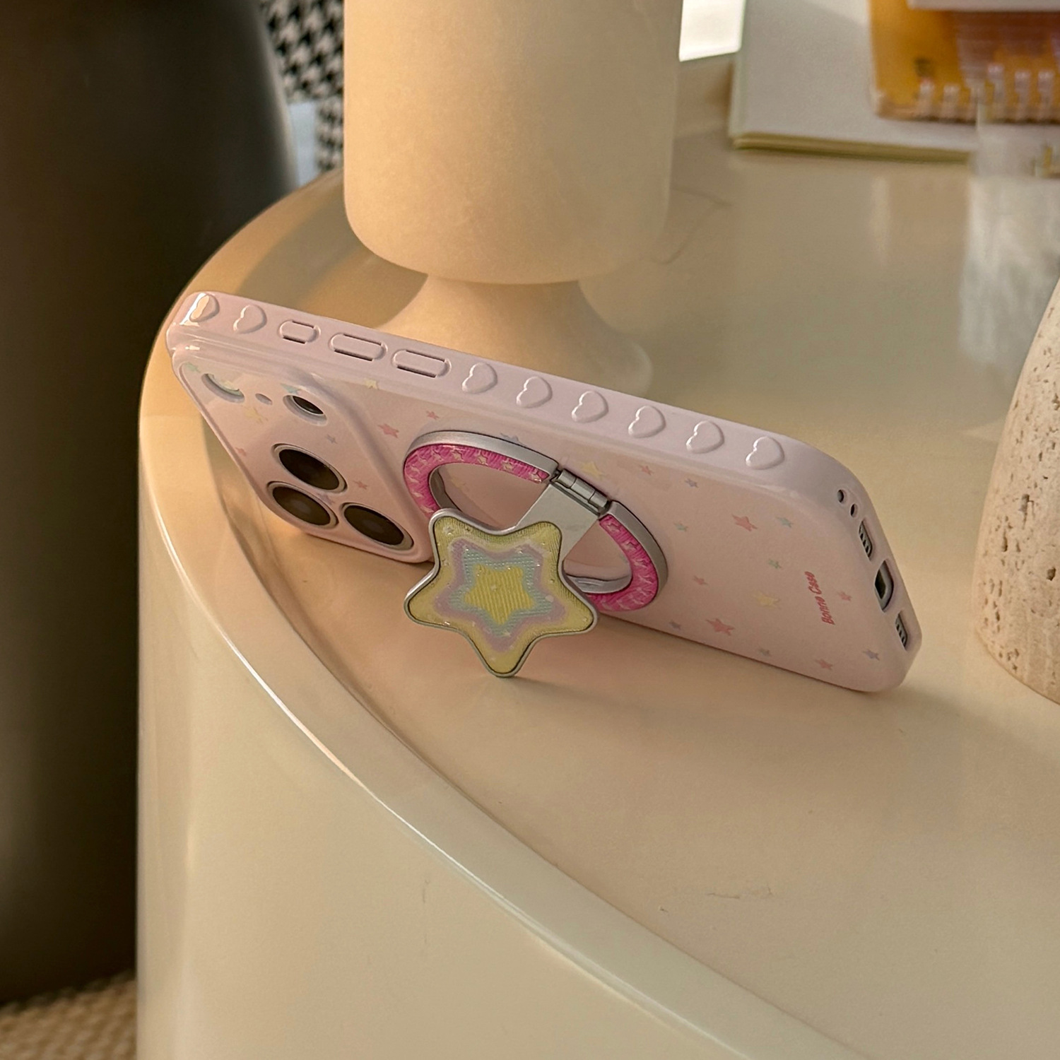 Sweet Star Magnetic Bracket Fi - Phone Accessories Ring 评论和价格
