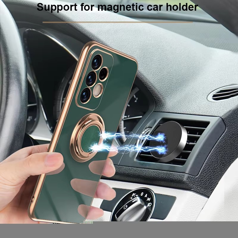 Luxury Plating Magnetic 360°Ri - Phone Accessories Ring 评论和价格