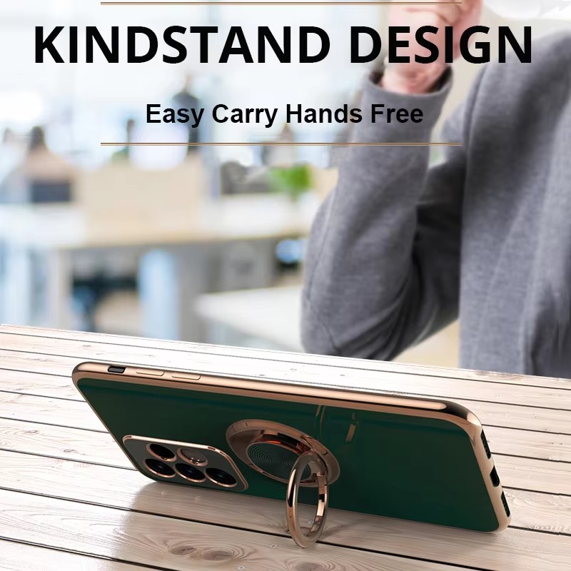 Luxury Plating Magnetic 360°Ri - Phone Accessories Ring 评论和价格