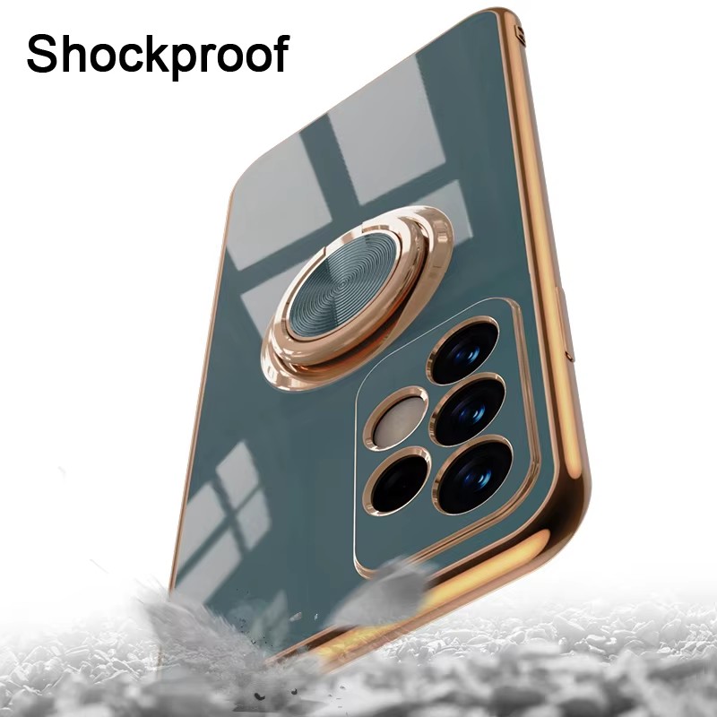 Luxury Plating Magnetic 360°Ri - Phone Accessories Ring 评论和价格