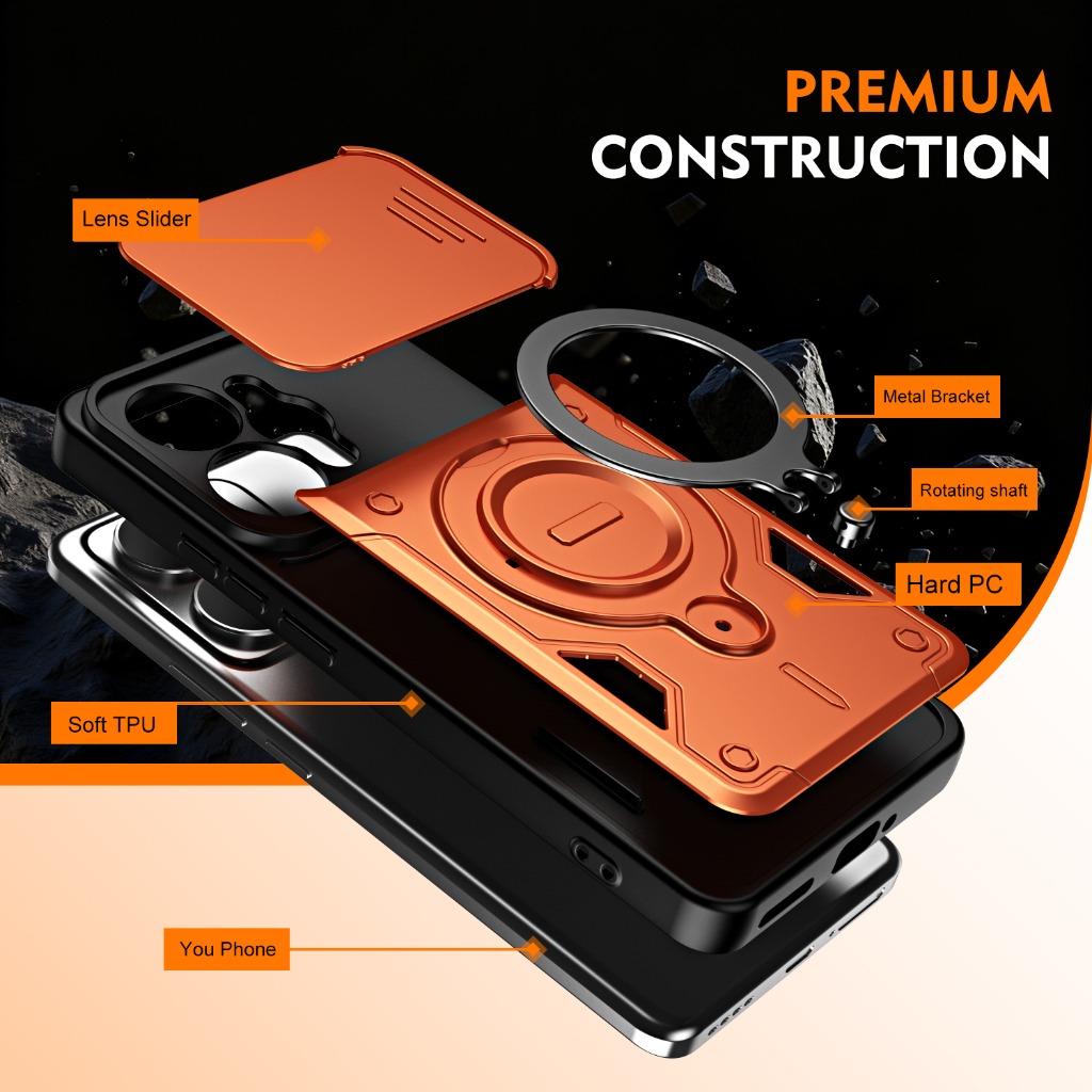 Armor Shockproof Phone Case wi - Phone Accessories Ring 评论和价格