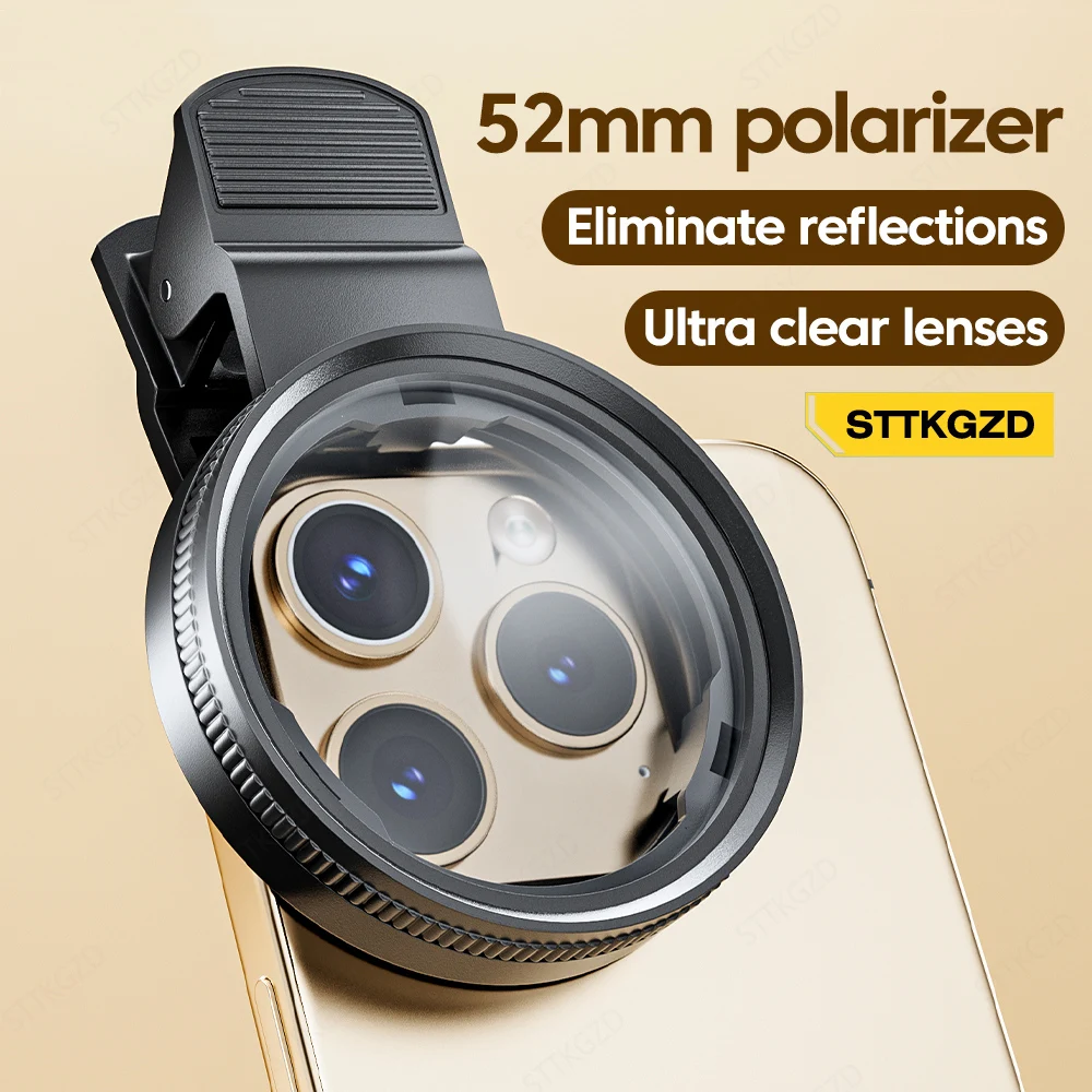 New 52mm CPL Mobile Phone Lens - Phone Accessories And Electronics 评论和价格