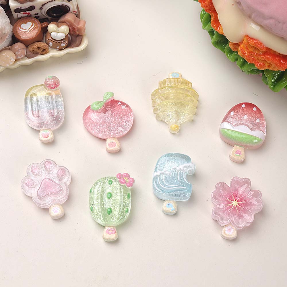 10pcs Kawaii Transparent Summe - Phone Accessories For Boys 评论和价格