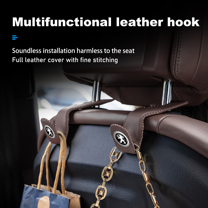 For Peugeot Car Seat Headrest  - Phone Accessories Hanger 评论和价格