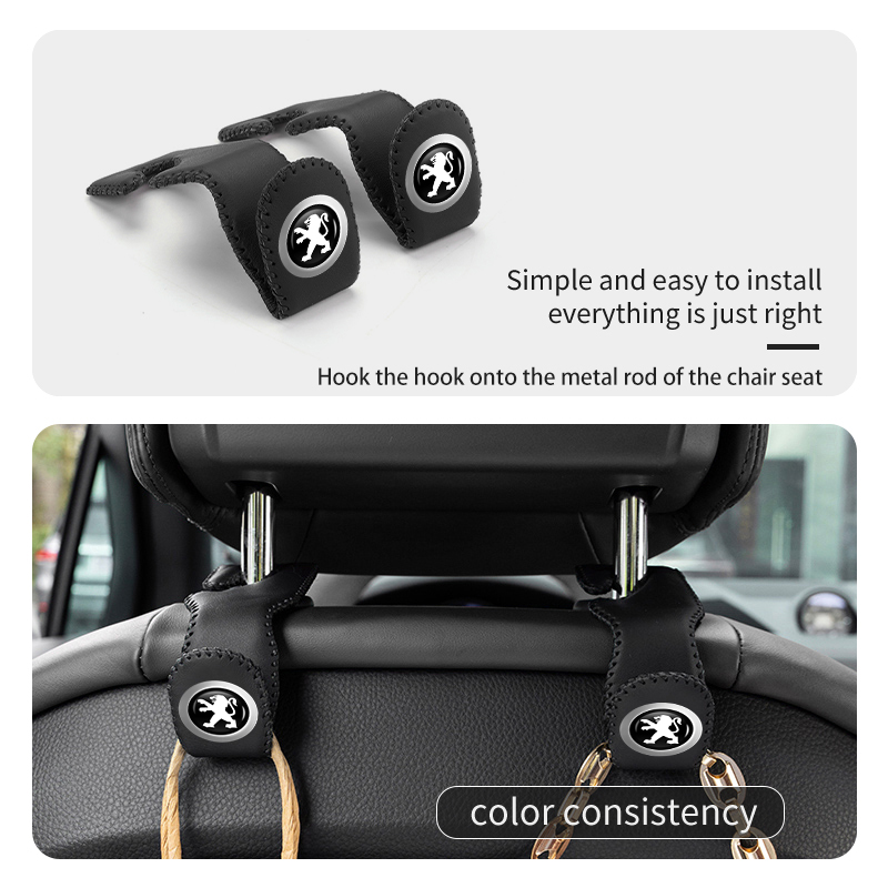 For Peugeot Car Seat Headrest  - Phone Accessories Hanger 评论和价格